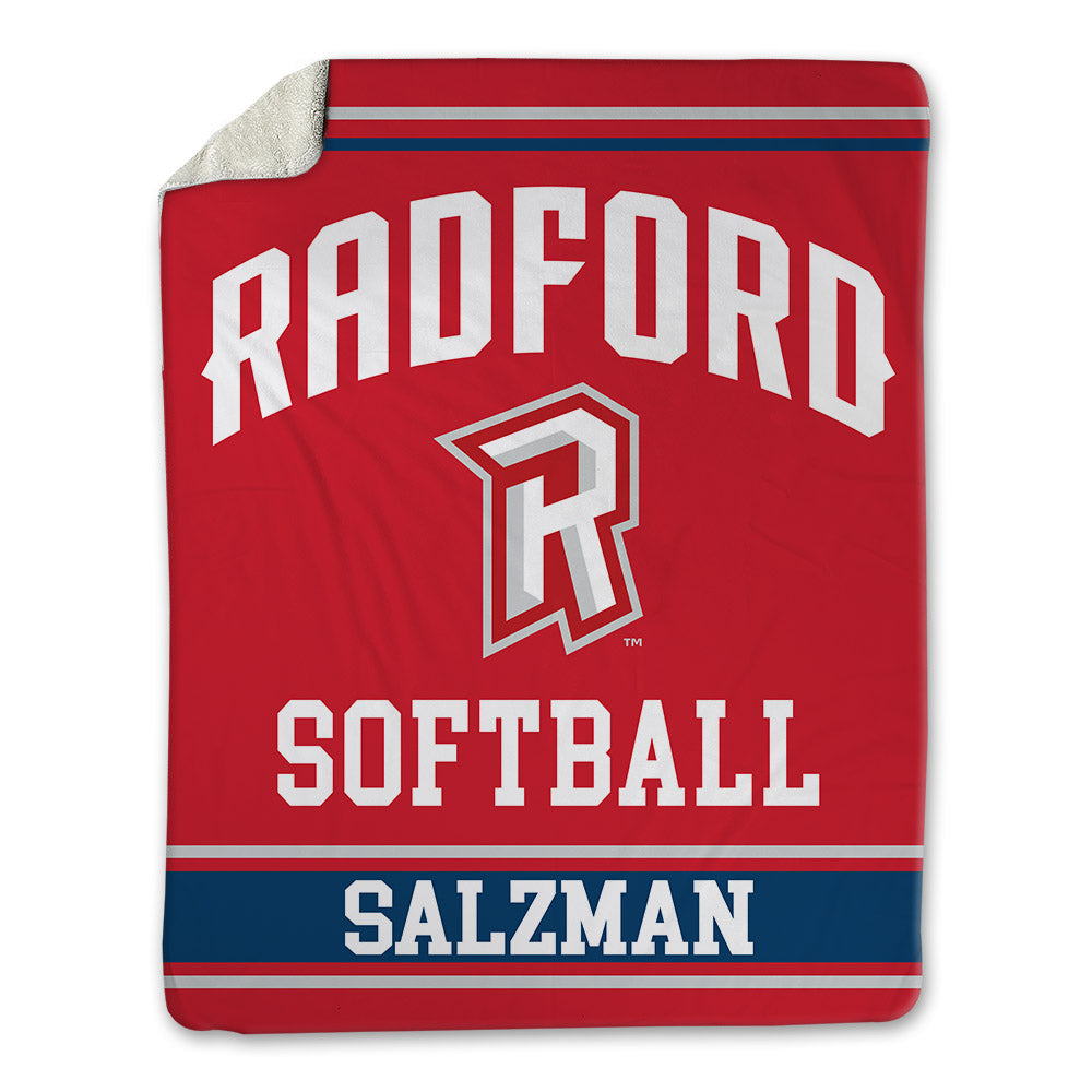 Radford - NCAA Softball : Emma Salzman - Blanket-0