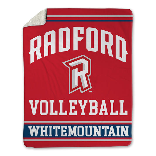 Radford - NCAA Women's Volleyball : Rose Whitemountain - Blanket-0