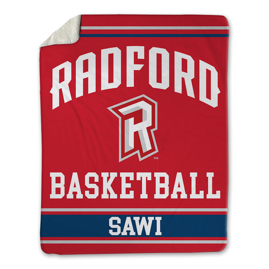 Radford - NCAA Women's Basketball : Ava Sawi - Blanket-0