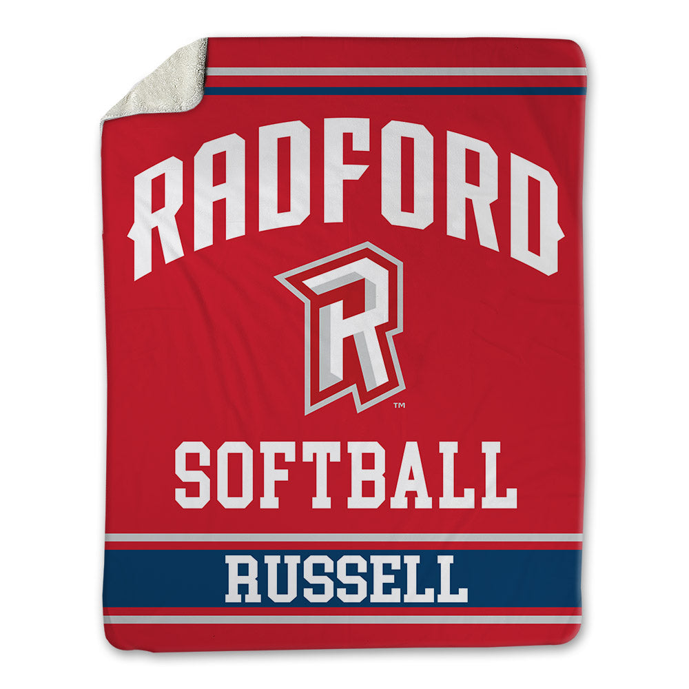 Radford - NCAA Softball : Myla Russell - Blanket-0