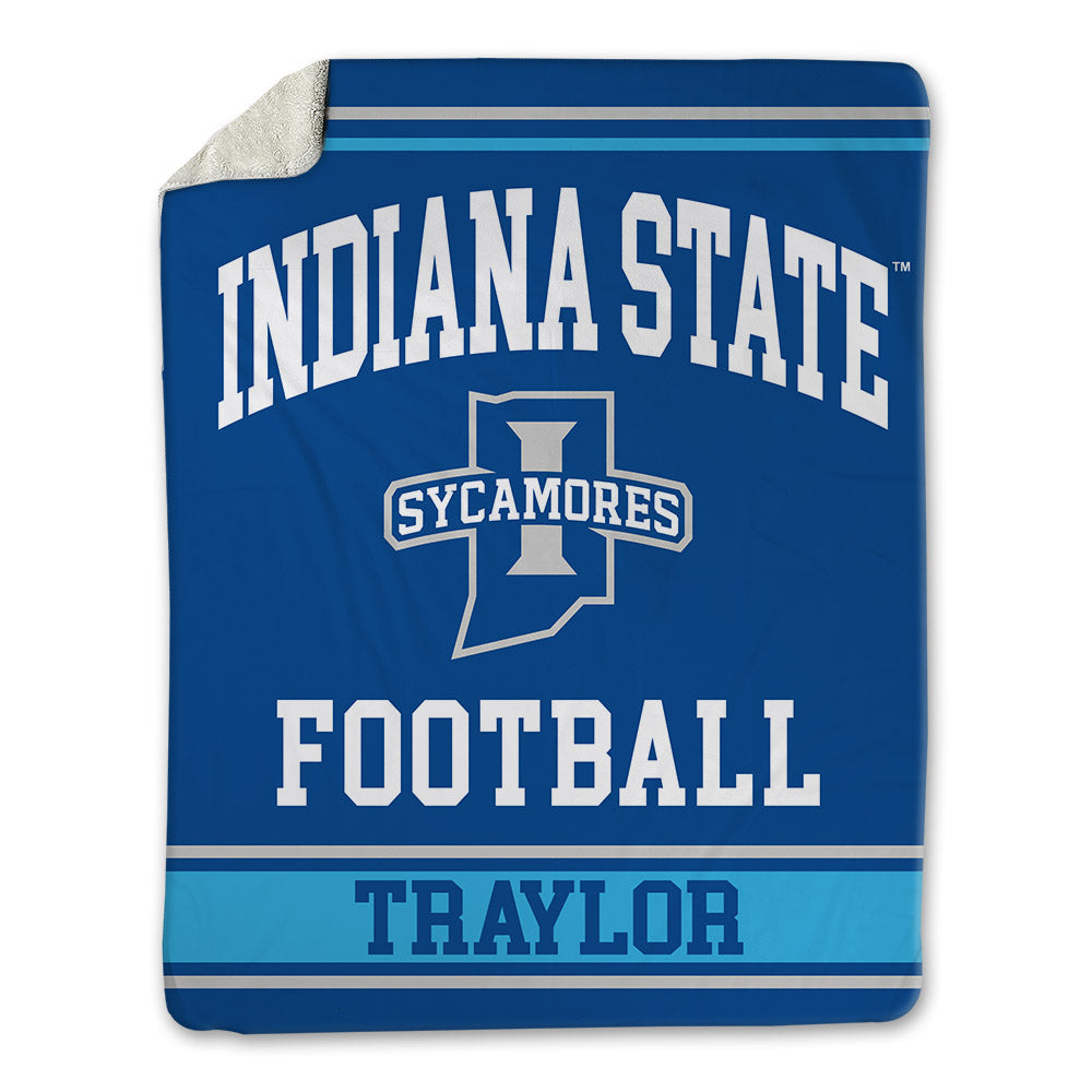 Indiana State - NCAA Football : Britten Traylor - Blanket-0