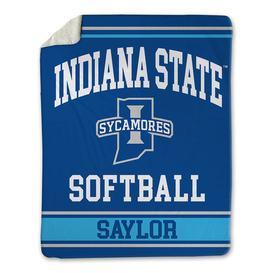 Indiana State - NCAA Softball : Isabelle Saylor - Blanket-0