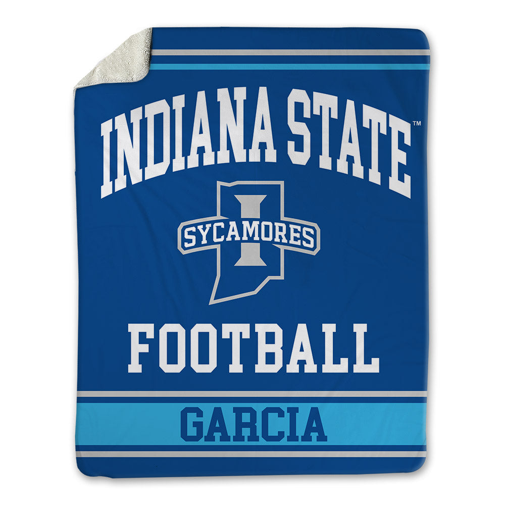 Indiana State - NCAA Football : Fernando Garcia - Blanket-0