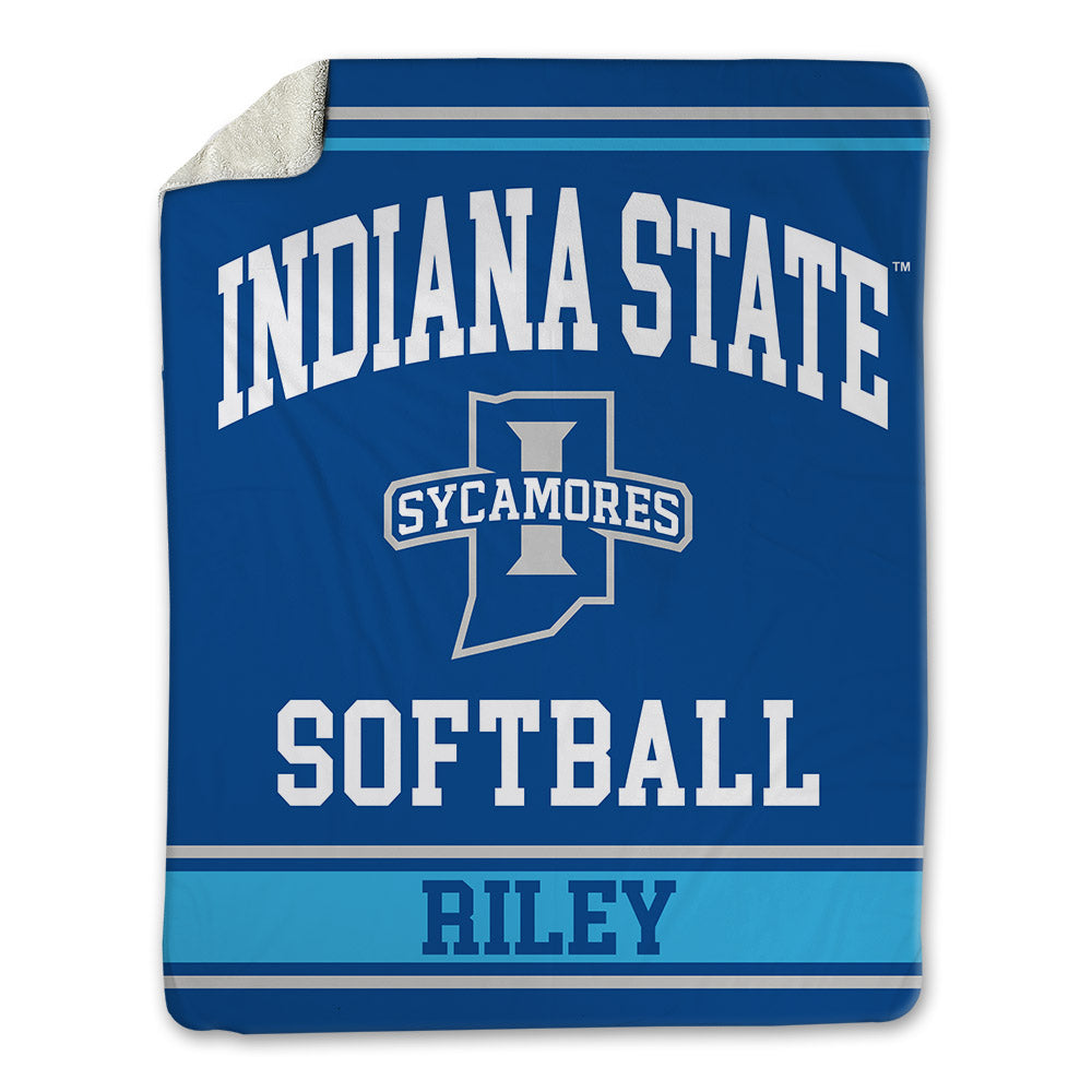 Indiana State - NCAA Softball : Ireland Riley - Blanket-0