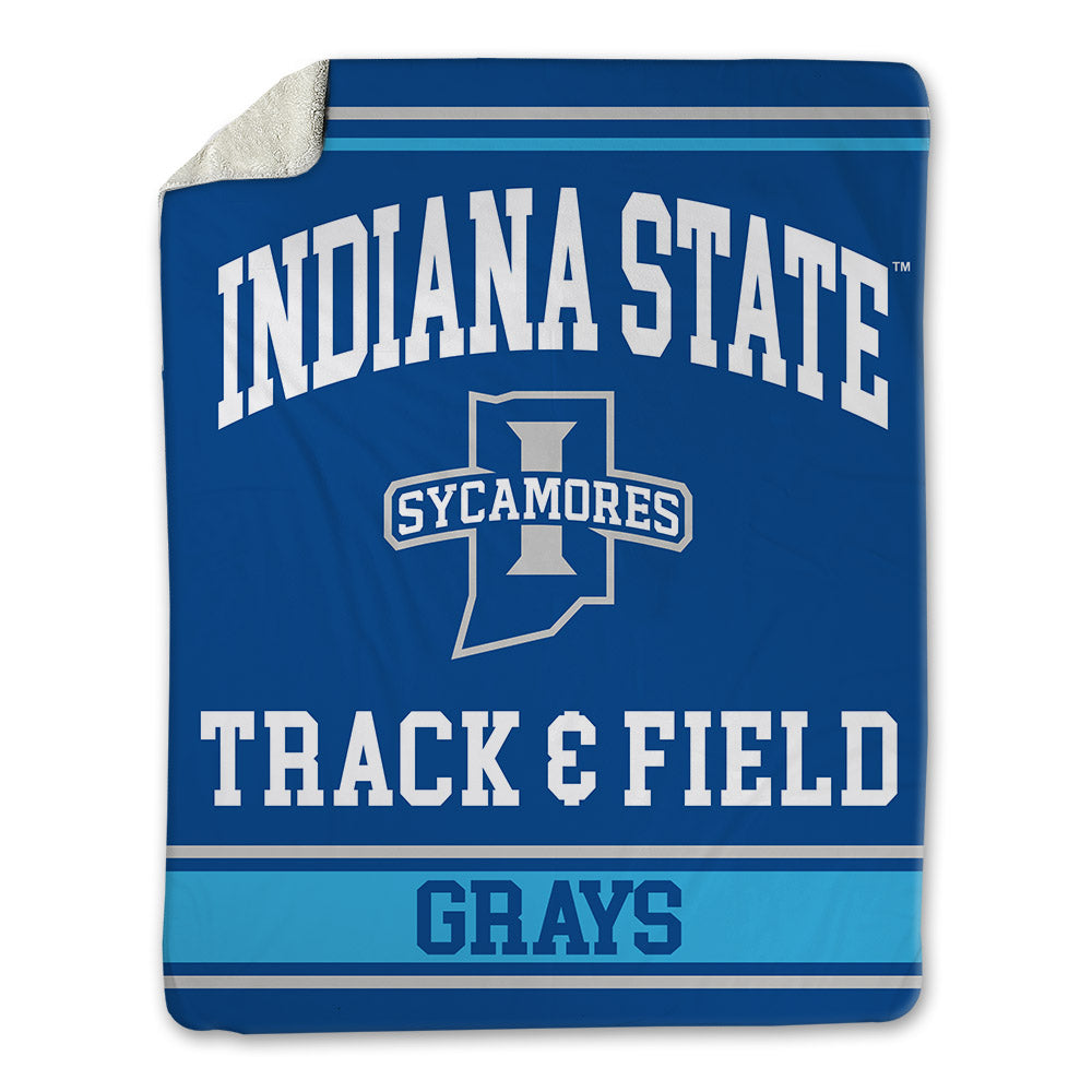 Indiana State - NCAA Men's Track & Field : Austin Grays - Blanket-0