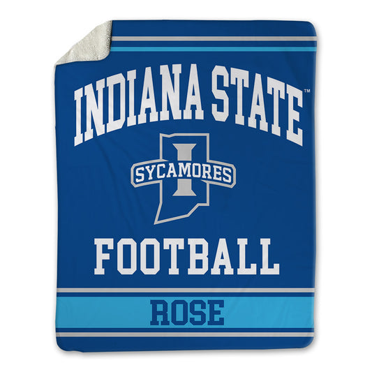 Indiana State - NCAA Football : Alex Rose - Blanket-0