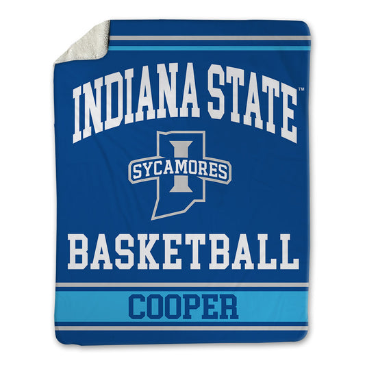 Indiana State - NCAA Men's Basketball : Jackson Cooper - Blanket-0