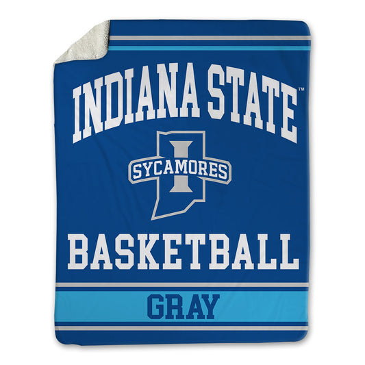 Indiana State - NCAA Men's Basketball : Aaron Gray - Blanket-0