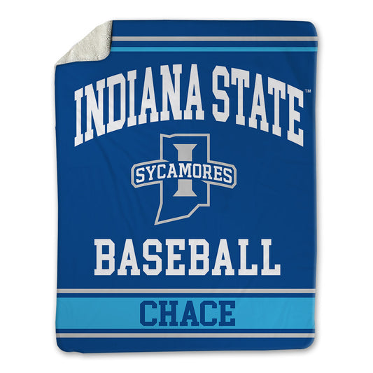Indiana State - NCAA Baseball : Cole Chace - Blanket-0