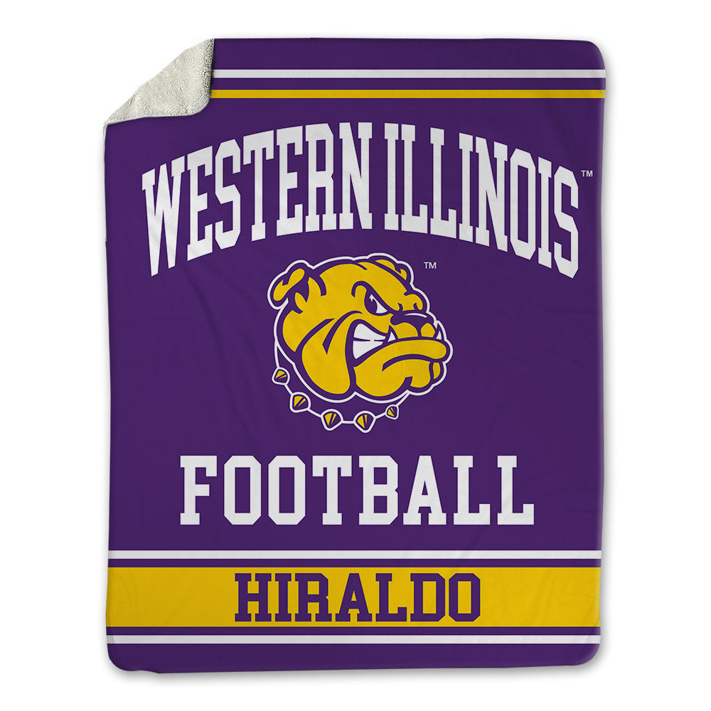 WIU - NCAA Football : Israel Hiraldo - Blanket-0
