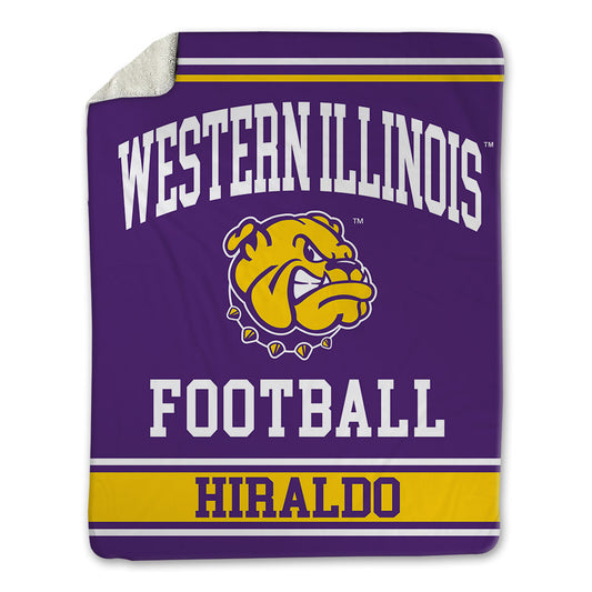 WIU - NCAA Football : Israel Hiraldo - Blanket-0