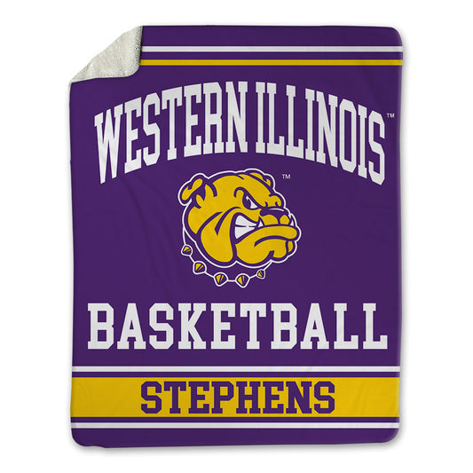 WIU - NCAA Men's Basketball : Danny Stephens - Blanket-0