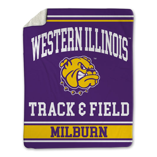 WIU - NCAA Women's Track & Field : Zearra Milburn - Blanket-0
