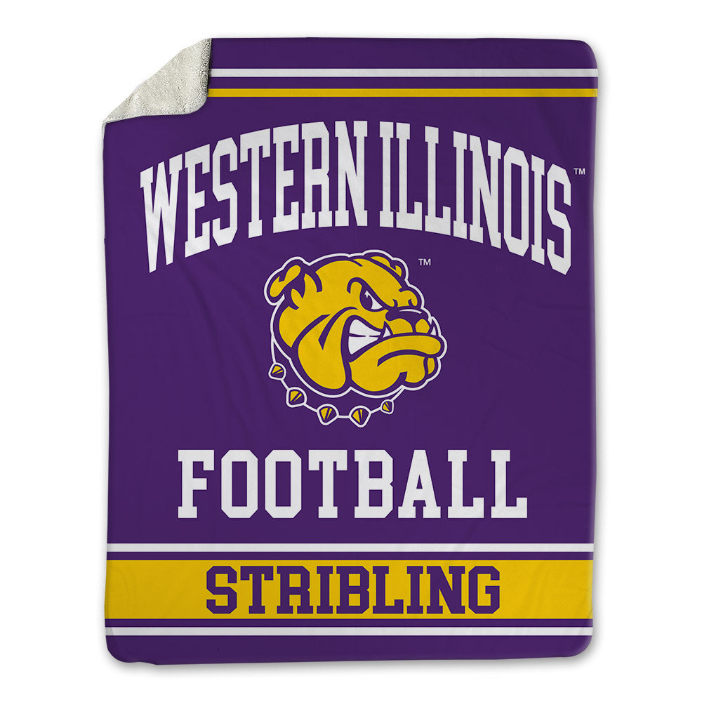 WIU - NCAA Football : Anthony Stribling - Blanket-0
