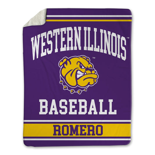 WIU - NCAA Baseball : Breck Romero - Blanket-0