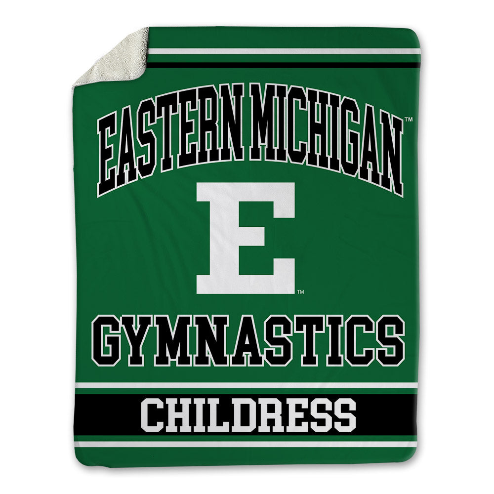 EMich - NCAA Women's Gymnastics : Katin Childress - Blanket-0