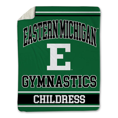 EMich - NCAA Women's Gymnastics : Katin Childress - Blanket-0