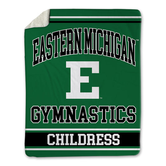 EMich - NCAA Women's Gymnastics : Katin Childress - Blanket-0