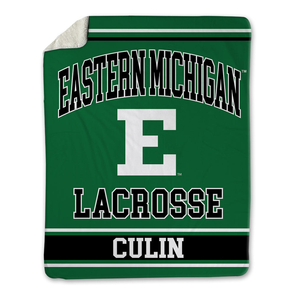 EMich - NCAA Women's Lacrosse : Ashley Culin - Blanket-0
