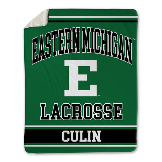 EMich - NCAA Women's Lacrosse : Ashley Culin - Blanket-0