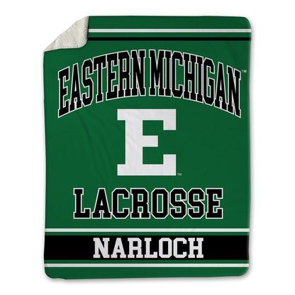 EMich - NCAA Women's Lacrosse : Elanya Narloch - Blanket-1