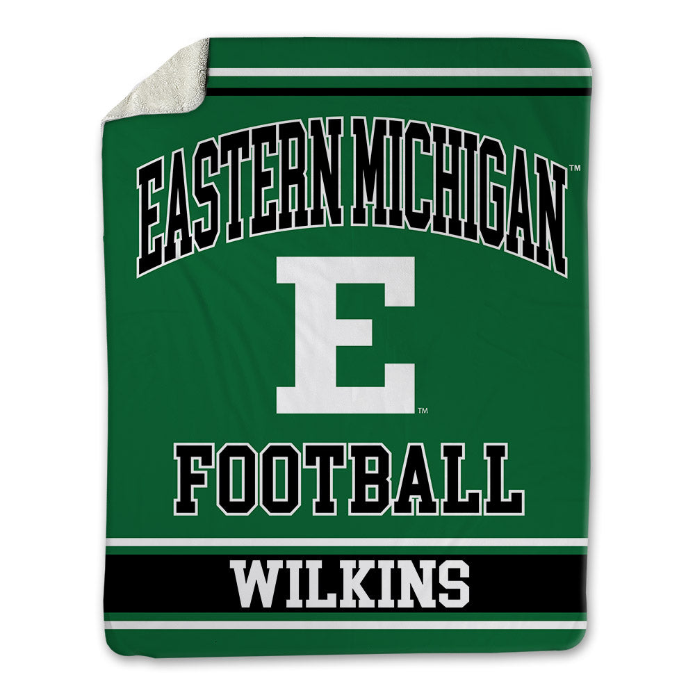 EMich - NCAA Football : Dalin Wilkins - Blanket-0
