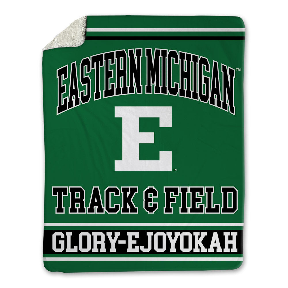 EMich - NCAA Men's Track & Field : Ray Glory-Ejoyokah - Blanket-1