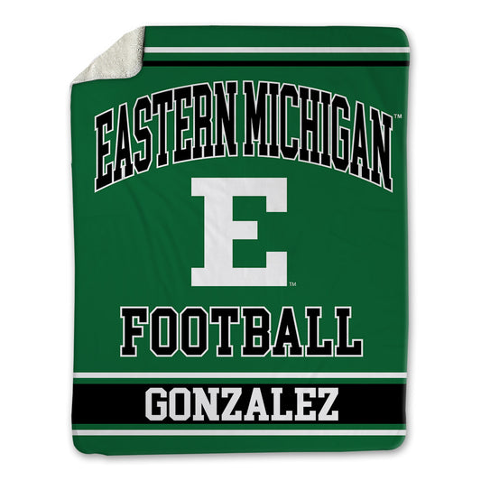 EMich - NCAA Football : Hector Gonzalez - Blanket-0