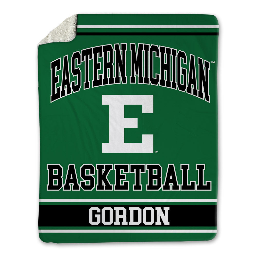 EMich - NCAA Women's Basketball : Adrena Gordon - Blanket-1