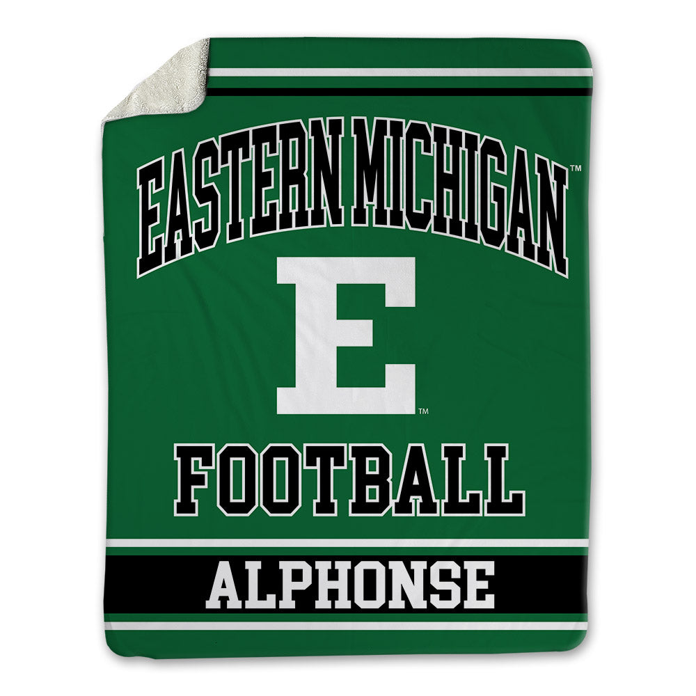 EMich - NCAA Football : Rj Alphonse - Blanket-0