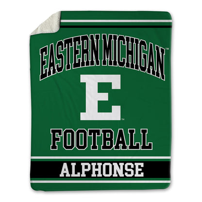 EMich - NCAA Football : Rj Alphonse - Blanket-0