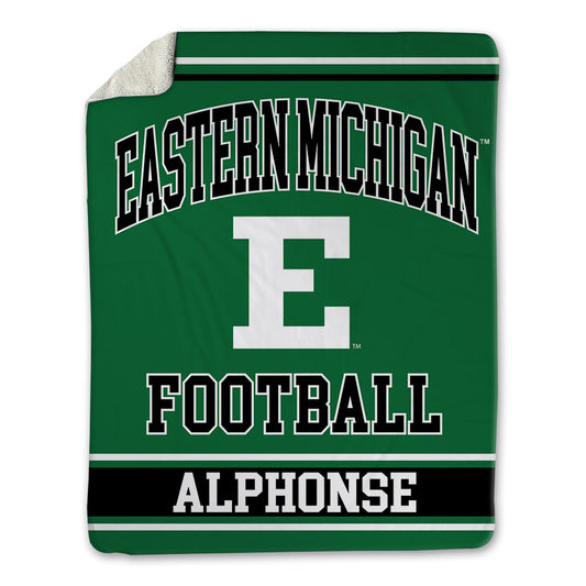 EMich - NCAA Football : Rj Alphonse - Blanket-0