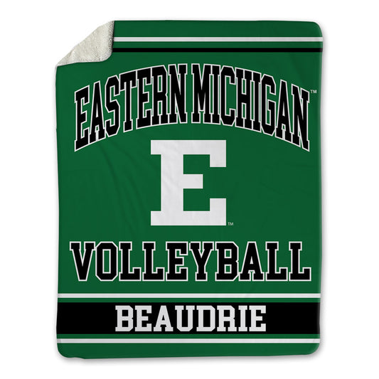EMich - NCAA Women's Volleyball : Olivia Beaudrie - Blanket-0