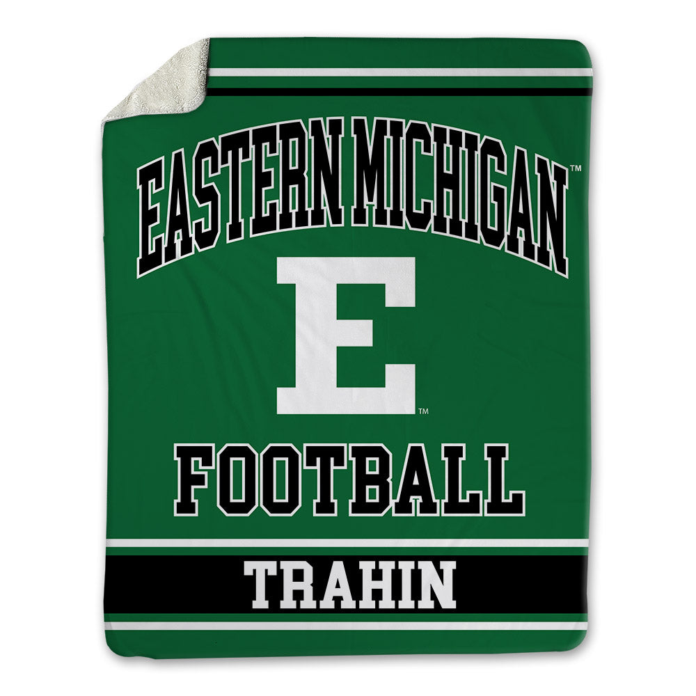 EMich - NCAA Football : Andrew Trahin - Blanket-1