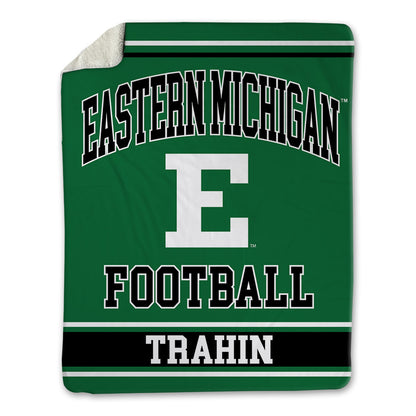 EMich - NCAA Football : Andrew Trahin - Blanket-1
