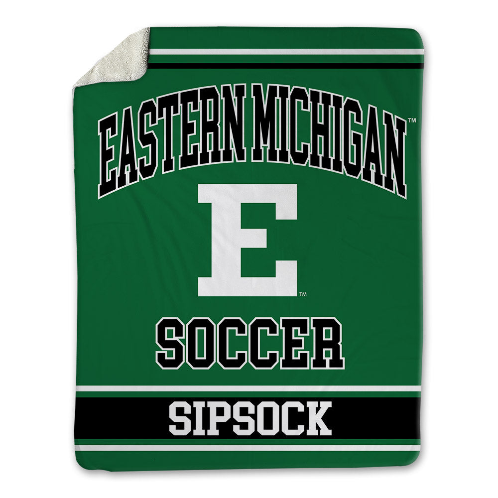 EMich - NCAA Women's Soccer : Olivia Sipsock - Blanket-1