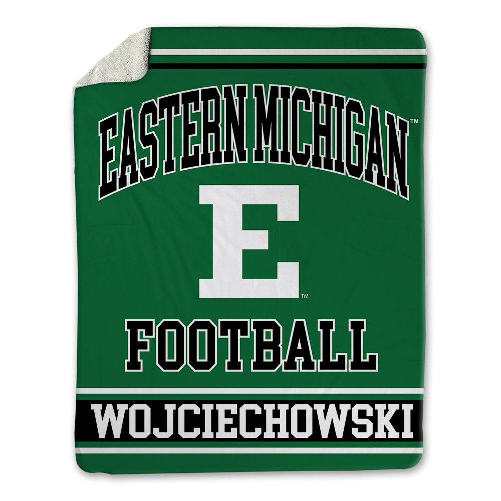 EMich - NCAA Football : Kevin Wojciechowski - Blanket-1