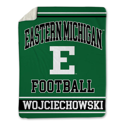 EMich - NCAA Football : Kevin Wojciechowski - Blanket-1