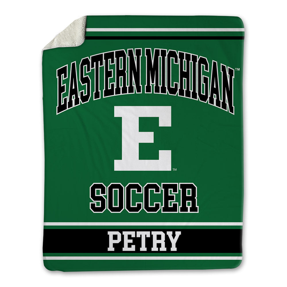 EMich - NCAA Women's Soccer : Cara Petry - Blanket-1