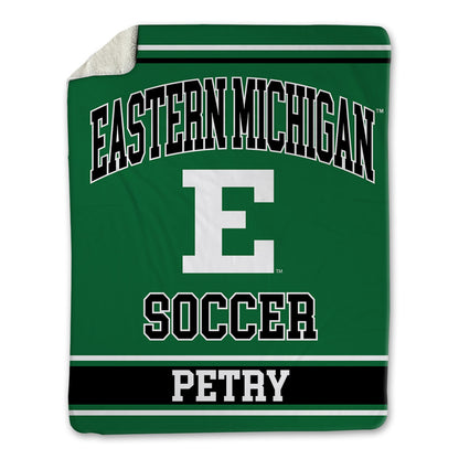 EMich - NCAA Women's Soccer : Cara Petry - Blanket-1