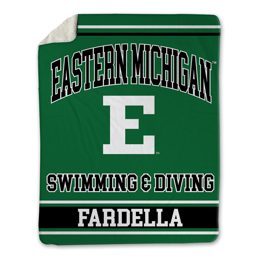 EMich - NCAA Women's Swimming & Diving : Marianna Fardella - Blanket-0