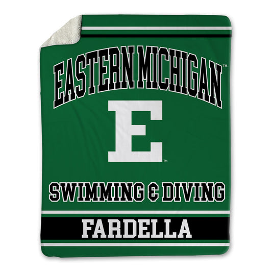 EMich - NCAA Women's Swimming & Diving : Marianna Fardella - Blanket-0