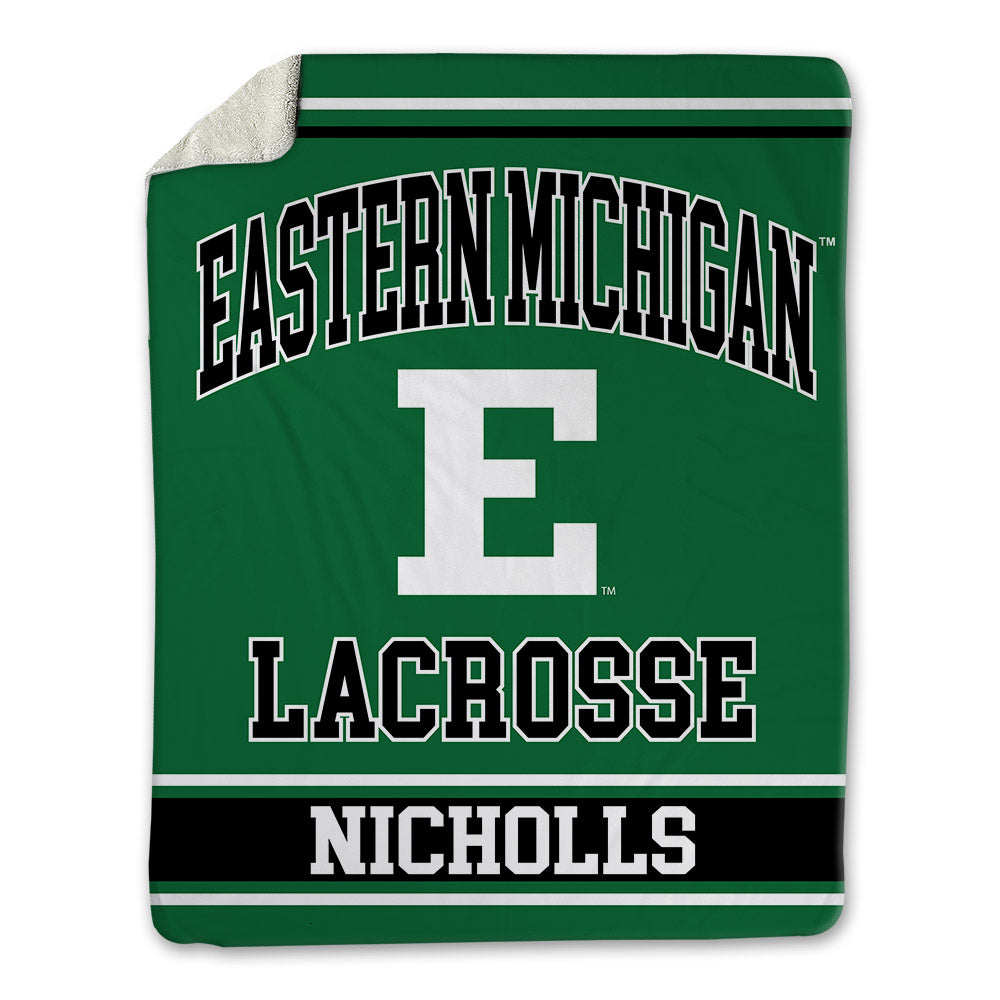 EMich - NCAA Women's Lacrosse : Kaycie Nicholls - Blanket-0