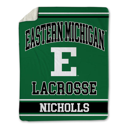 EMich - NCAA Women's Lacrosse : Kaycie Nicholls - Blanket-0