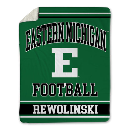 EMich - NCAA Football : Mickey Rewolinski - Blanket-1