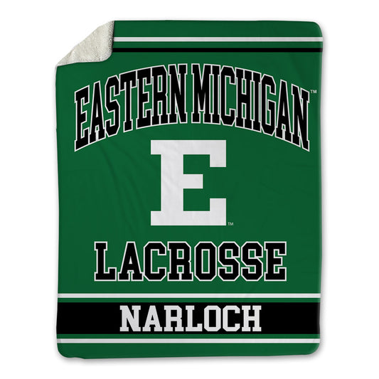 EMich - NCAA Women's Lacrosse : Elanya Narloch - Blanket-0