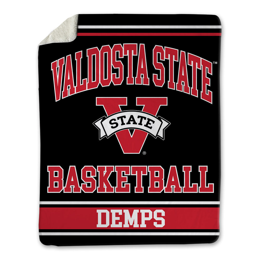Valdosta State - NCAA Women's Basketball : Kaci Demps - Blanket-0