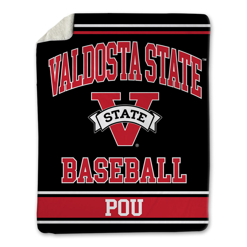 Valdosta State - NCAA Baseball : Isaiah Pou - Blanket-0