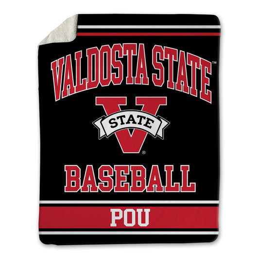 Valdosta State - NCAA Baseball : Isaiah Pou - Blanket-0