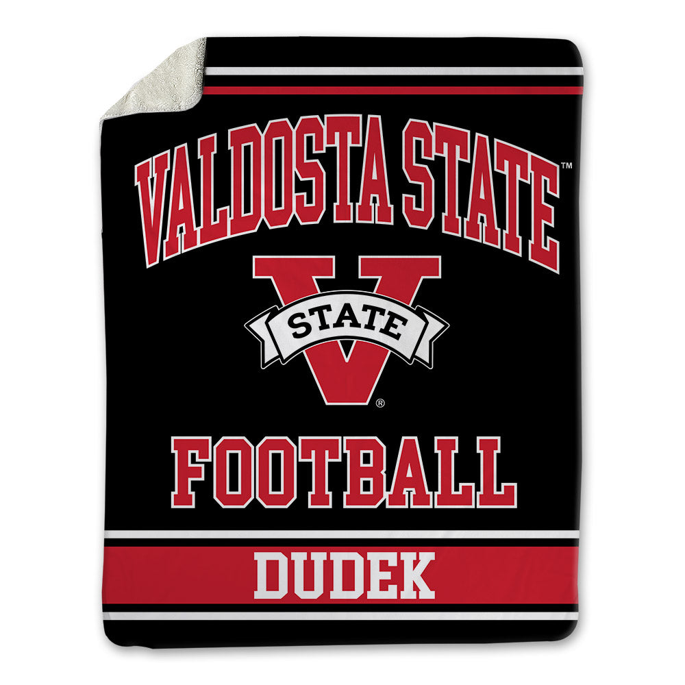 Valdosta State - NCAA Football : Malakai Dudek - Blanket-0